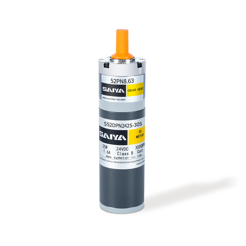 Motoare de viteză planetară de 52 mm perii de 52 mm